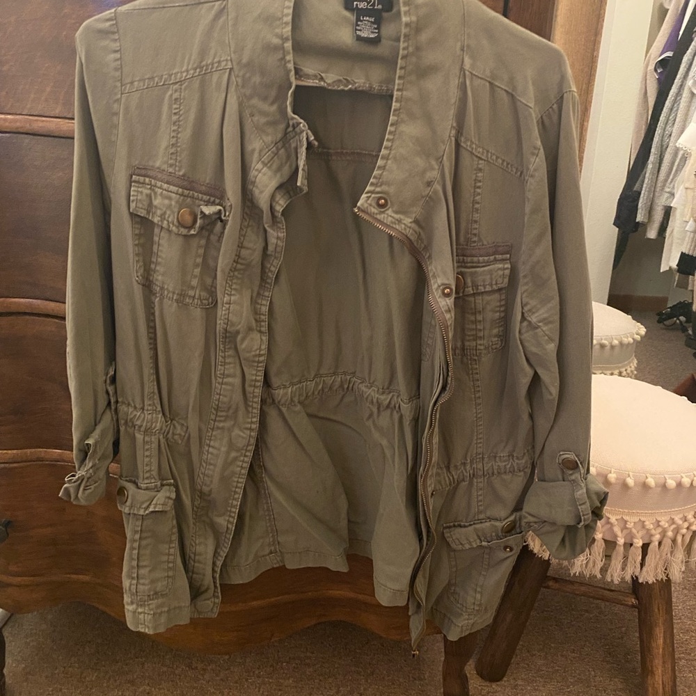 Green jacket